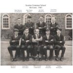 Peter Harrison's 5th form school photo, Scorton Grammar School, 1963. - 62kb