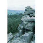 The view from Brimham Rocks looking North West