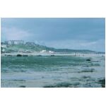 We like walking along Saltburn beach