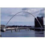 In February 2002 we went to see the Blinking Eye Bridge across the river Tyne