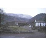 The main roof beam of this house in The Lake District is all one tree